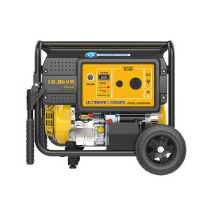 Ultimate 12000RS. 10.0kVA/8.0kW.Single phase petrol generator which comes with a free Engine Oil