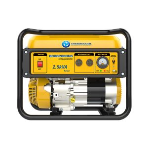 Bobo 2800MS. 2.5kVA/2kW. Single phase petrol generator which comes free Engine Oil